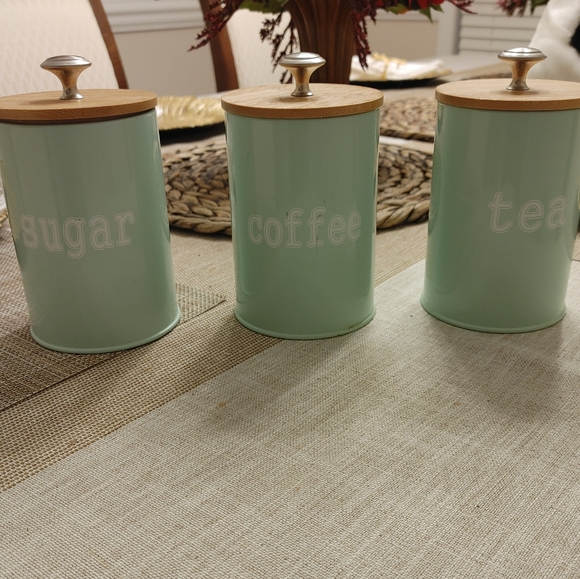 DEVLON NORTHWEST TEA SUGAR COFFEE CONTAINERS (3) - Picture 3 of 10